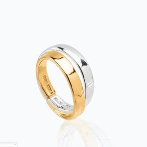 Tane Mexico Sterling Silver vermeil ring, model cantino